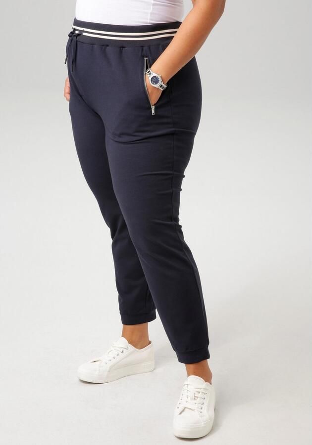 Aniston PLUS Comfortbroek Met ritszakken - Foto 3