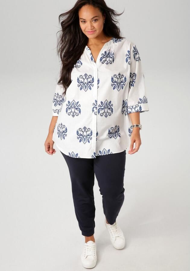 Aniston PLUS Comfortbroek Met ritszakken - Foto 5