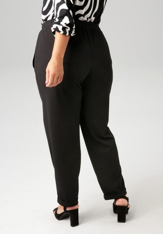 Aniston PLUS Comfortbroek van elastische scuba-crepé kwaliteit - Foto 3