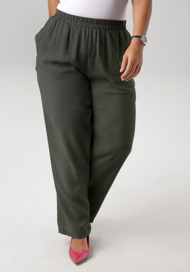 Aniston PLUS Comfortbroek van gestructureerd materiaal - Foto 10