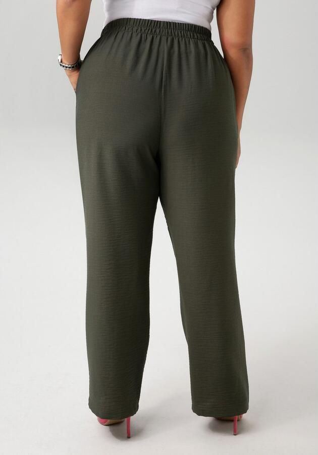 Aniston PLUS Comfortbroek van gestructureerd materiaal - Foto 4