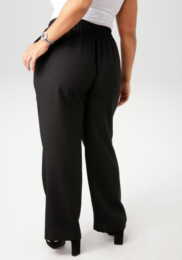 Aniston PLUS Comfortbroek van gestructureerd materiaal - Foto 4