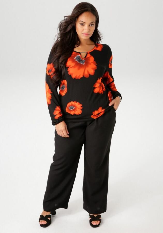 Aniston PLUS Comfortbroek van gestructureerd materiaal - Foto 5