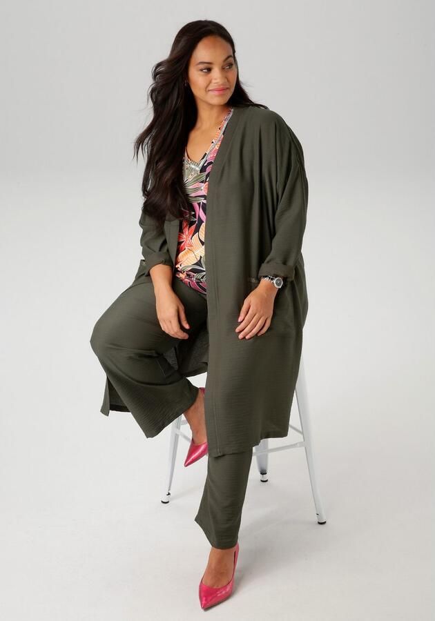 Aniston PLUS Comfortbroek van gestructureerd materiaal - Foto 5