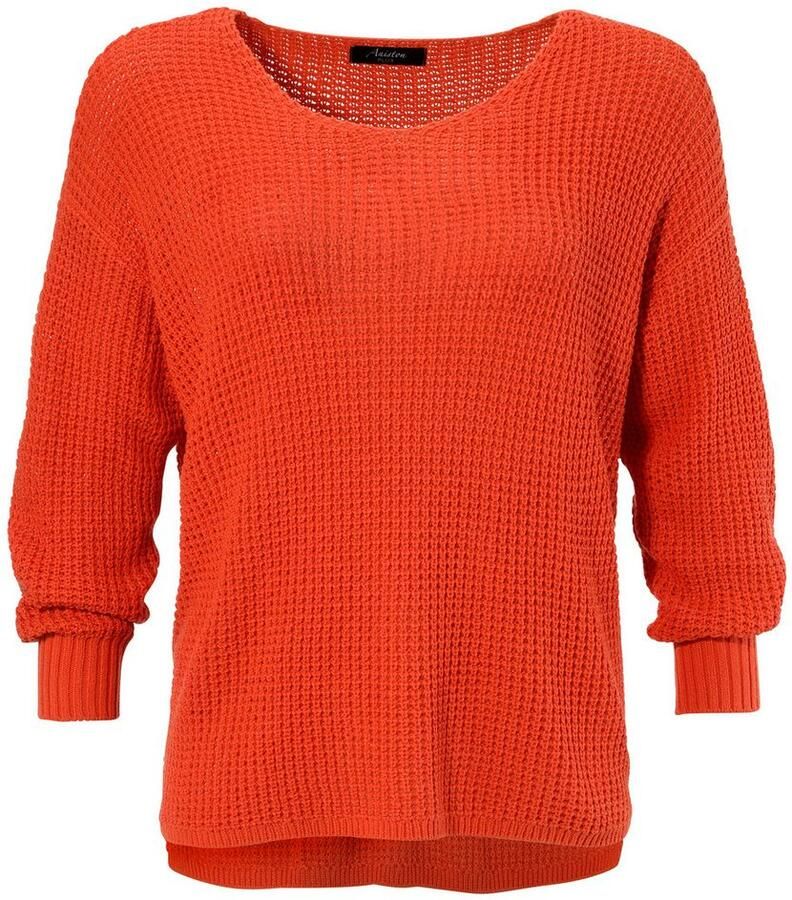 Aniston PLUS Gebreide trui in subtiele ajour-breipatroon - Foto 2