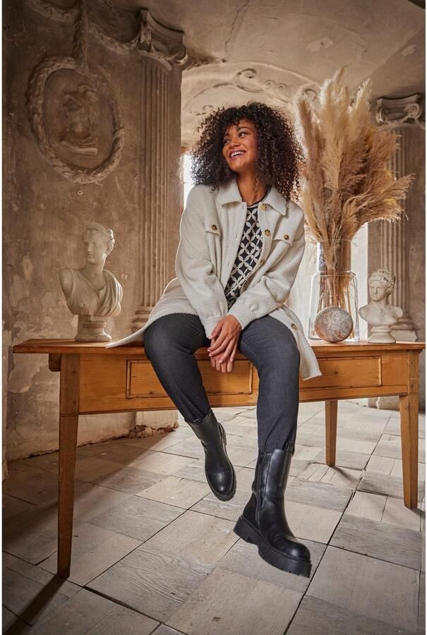 Aniston PLUS Shirtblouse in crêpekwaliteit nieuwe collectie - Foto 6