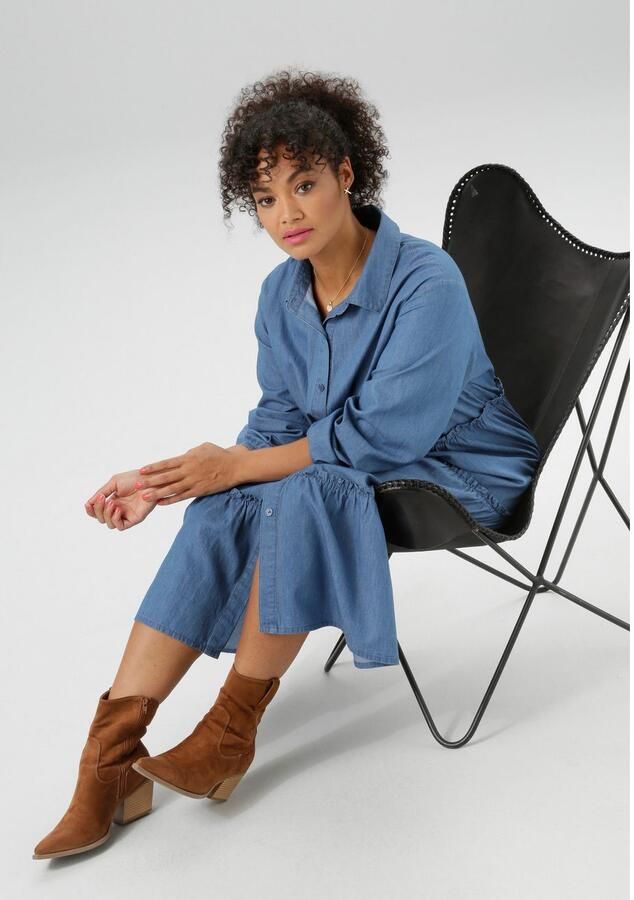 Aniston PLUS Jeans jurk in denimkwaliteit nieuwe collectie - Foto 3