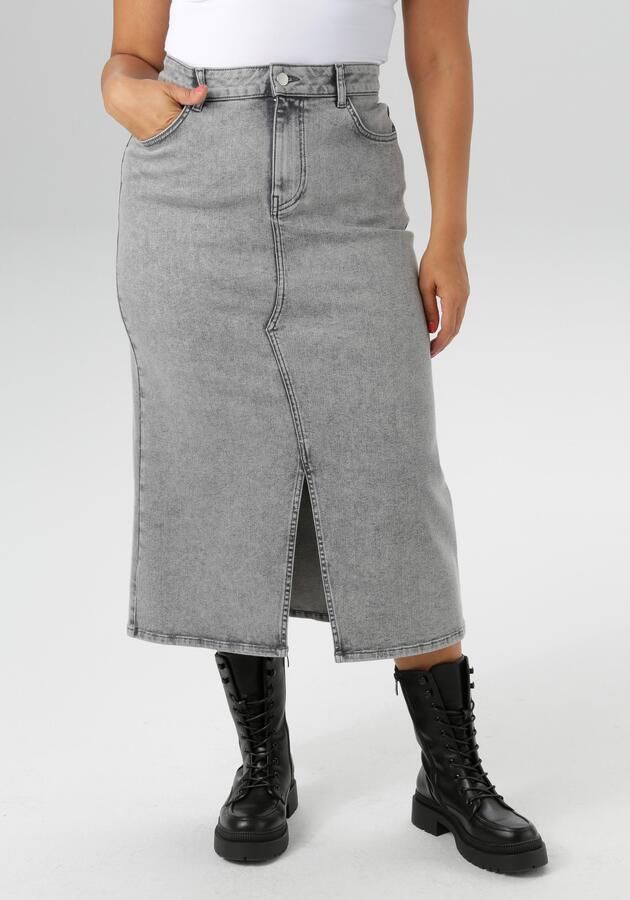 Aniston PLUS Jeans rok met splitje voor nieuwe collectie - Foto 9