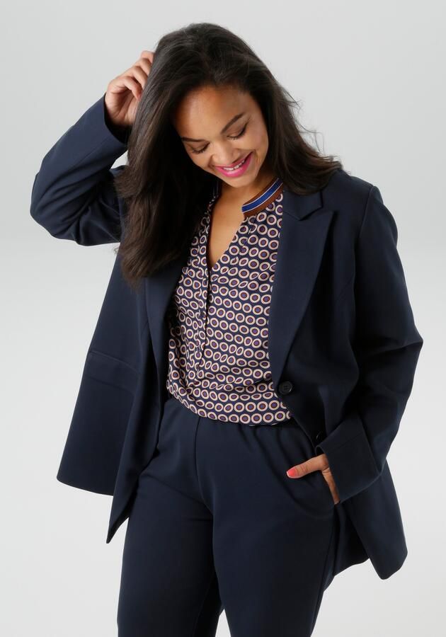 Aniston PLUS Jerseyblazer van super comfortabele elastische kwaliteit nieuwe collectie - Foto 9