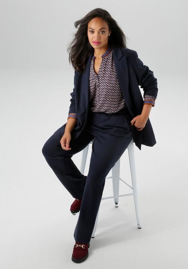 Aniston PLUS Jerseyblazer van super comfortabele elastische kwaliteit nieuwe collectie - Foto 6