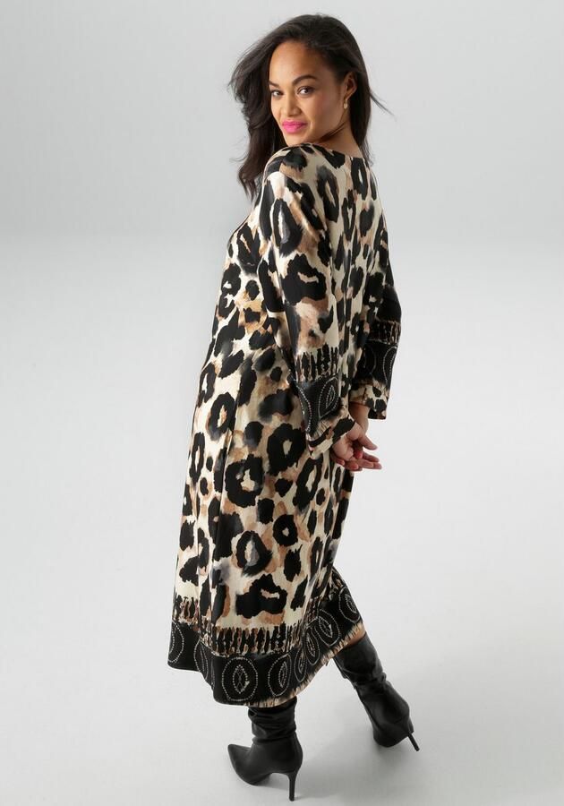 Aniston PLUS Jerseyjurk in expressieve dierenprint nieuwe collectie - Foto 5