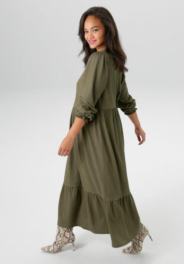 Aniston PLUS Jerseyjurk in trendy kleurenpalet nieuwe collectie - Foto 3