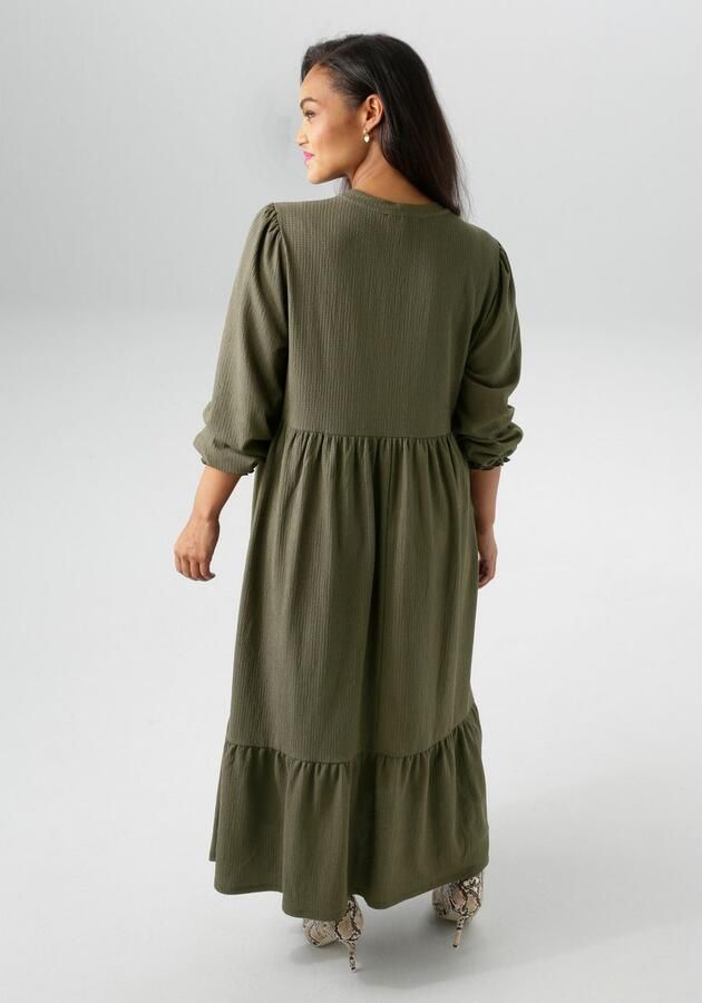 Aniston PLUS Jerseyjurk in trendy kleurenpalet nieuwe collectie - Foto 4