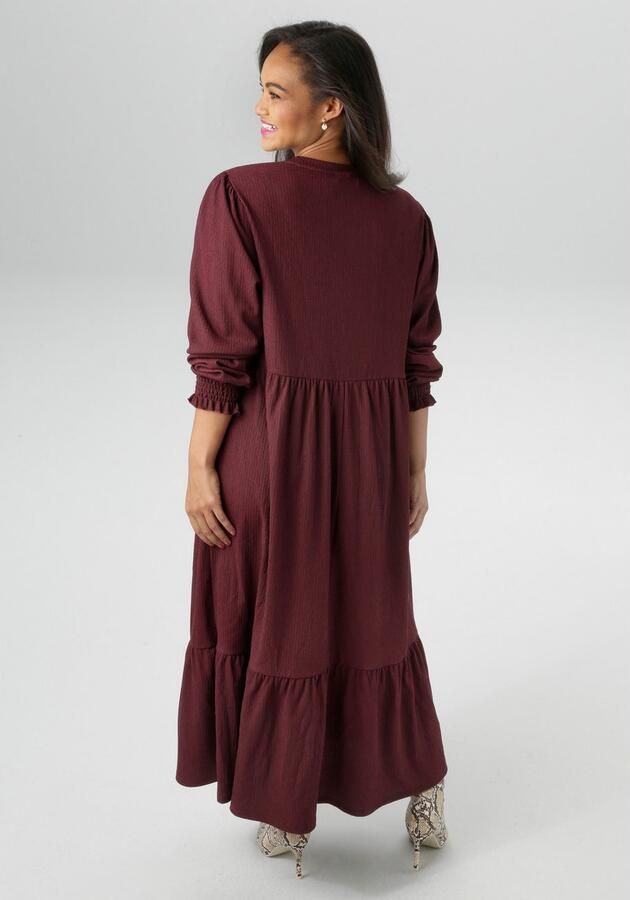 Aniston PLUS Jerseyjurk in trendy kleurenpalet nieuwe collectie - Foto 4