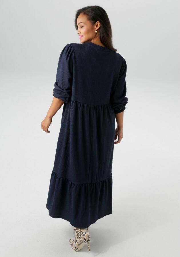 Aniston PLUS Jerseyjurk in trendy kleurenpalet nieuwe collectie - Foto 4