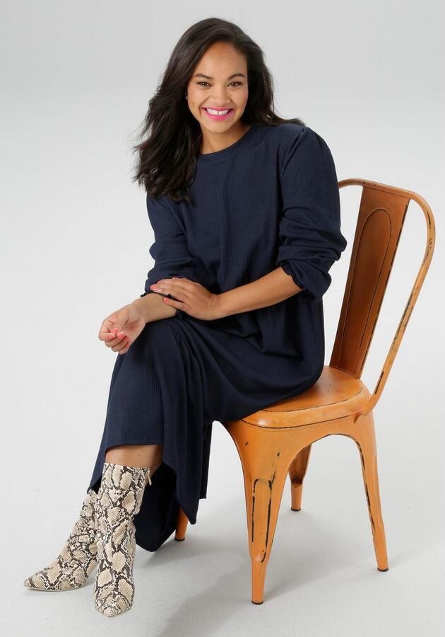 Aniston PLUS Jerseyjurk in trendy kleurenpalet nieuwe collectie - Foto 5