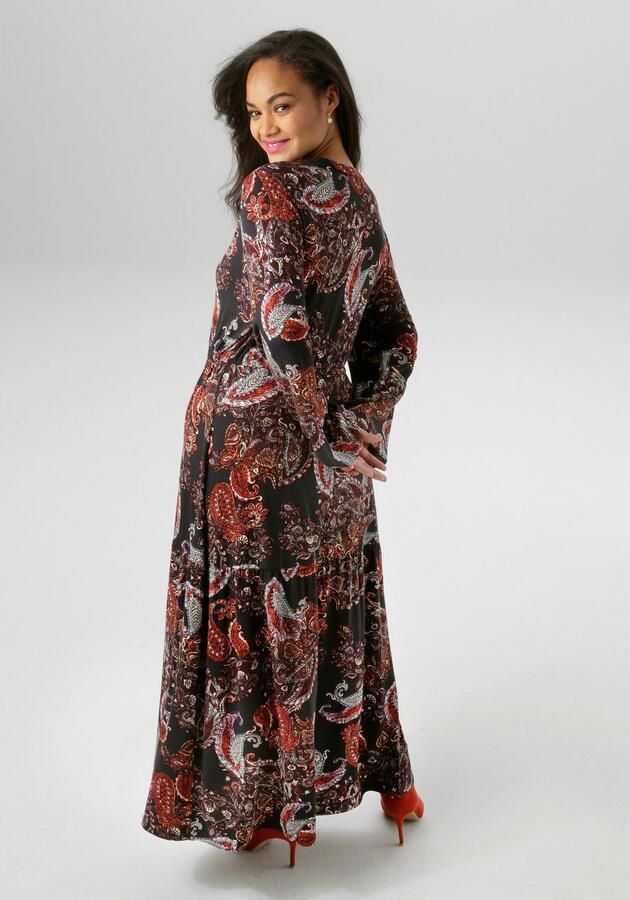 Aniston PLUS Jerseyjurk met paisley-print in volle kleuren nieuwe collectie - Foto 5