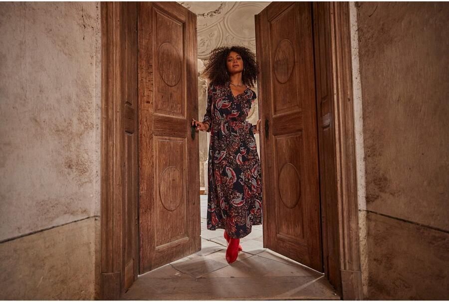 Aniston PLUS Jerseyjurk met paisley-print in volle kleuren nieuwe collectie - Foto 6