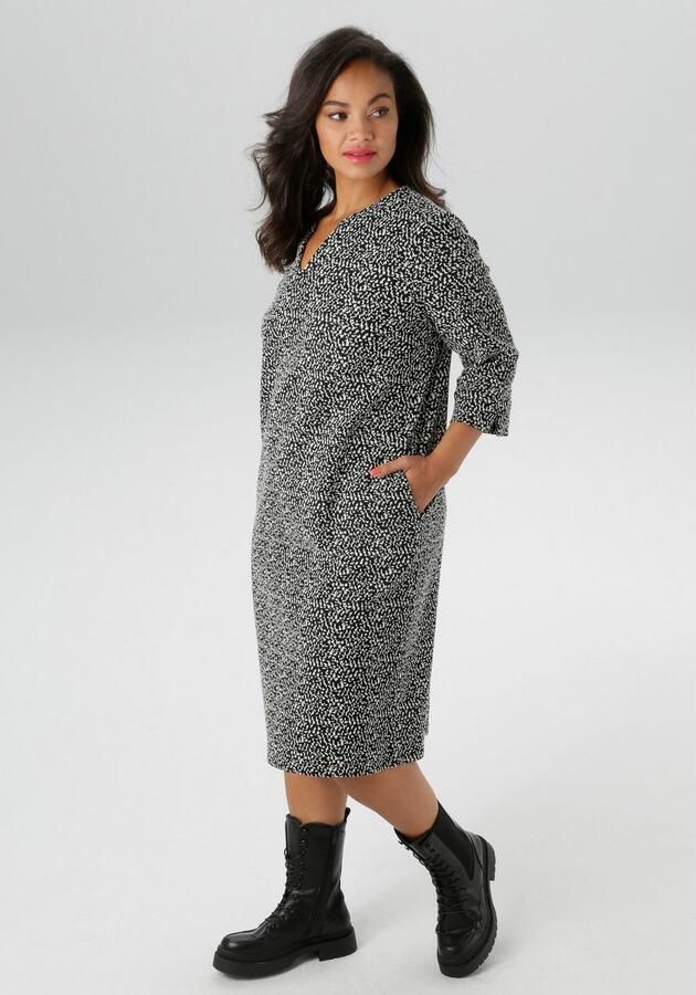 Aniston PLUS Jerseyjurk met praktische steekzakken nieuwe collectie - Foto 3