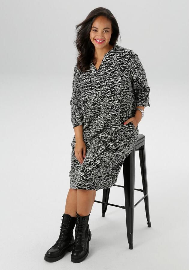 Aniston PLUS Jerseyjurk met praktische steekzakken nieuwe collectie - Foto 5