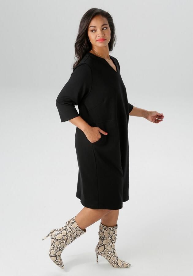 Aniston PLUS Jerseyjurk met praktische steekzakken nieuwe collectie - Foto 4
