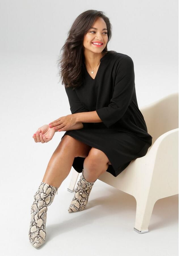 Aniston PLUS Jerseyjurk met praktische steekzakken nieuwe collectie - Foto 3