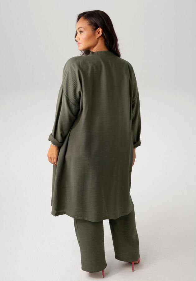 Aniston PLUS Lang jack van gestructureerd materiaal - Foto 4