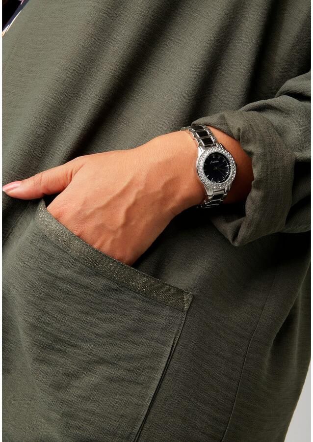 Aniston PLUS Lang jack van gestructureerd materiaal - Foto 2