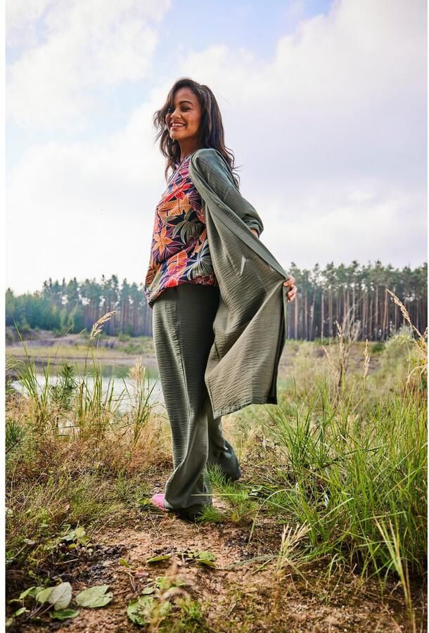 Aniston PLUS Comfortbroek van gestructureerd materiaal - Foto 6