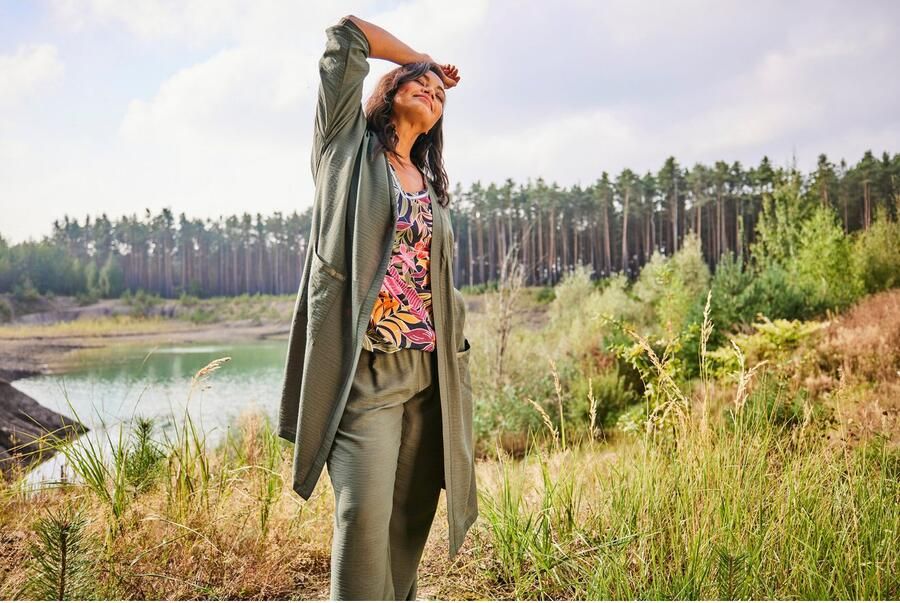 Aniston PLUS Comfortbroek van gestructureerd materiaal - Foto 8