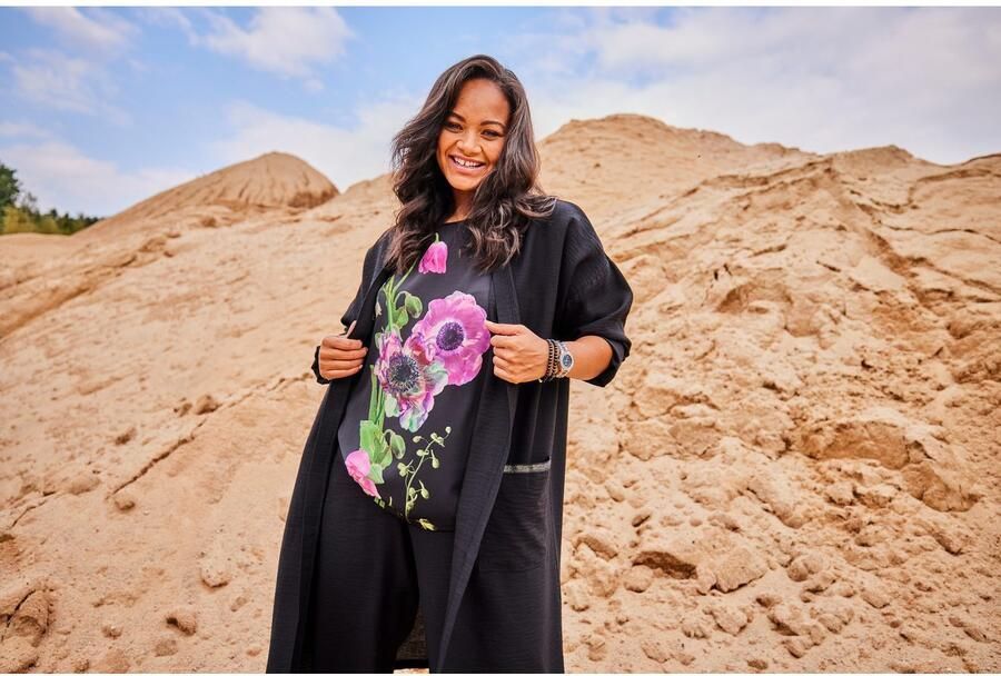 Aniston PLUS Comfortbroek van gestructureerd materiaal - Foto 8