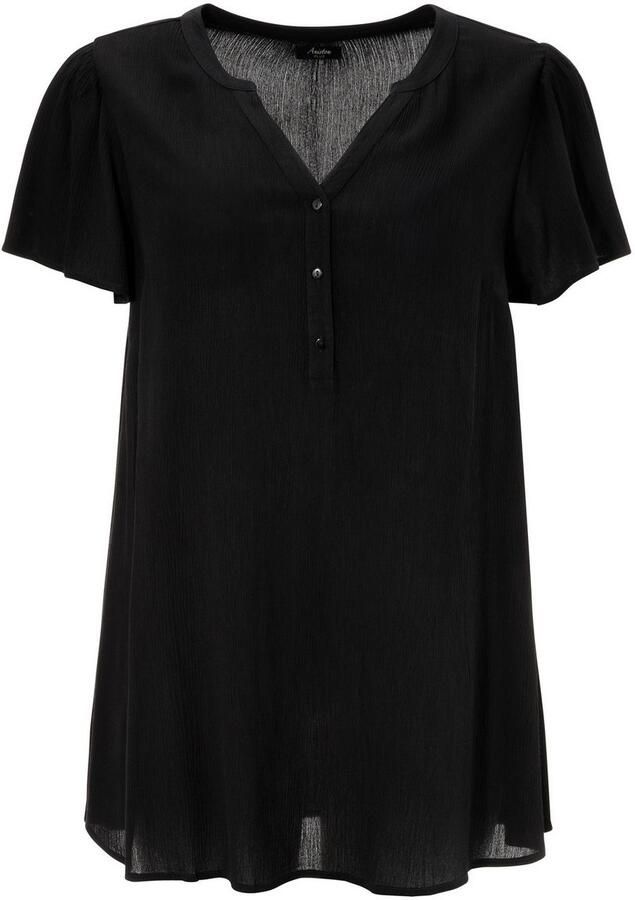 Aniston PLUS Lange blouse in trendy crepe-kwaliteit - Foto 3