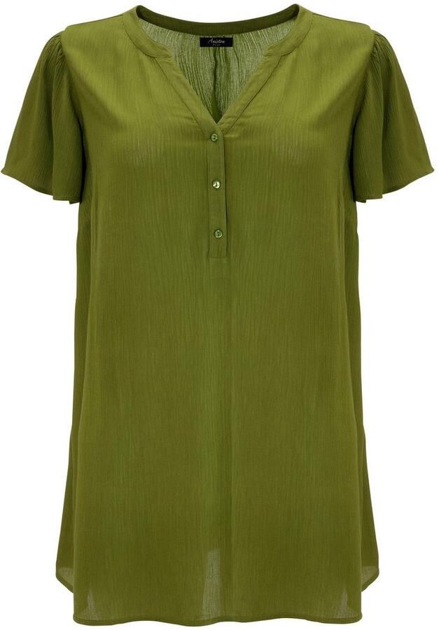 Aniston PLUS Lange blouse in trendy crepe-kwaliteit - Foto 5