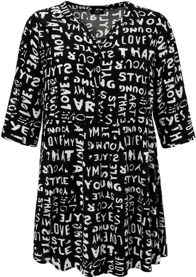 Aniston PLUS Lange blouse met betekenisvolle alloverprint - Foto 3