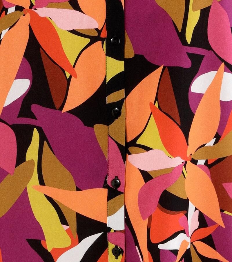 Aniston PLUS Lange blouse met grootvlak bladeren bedrukt