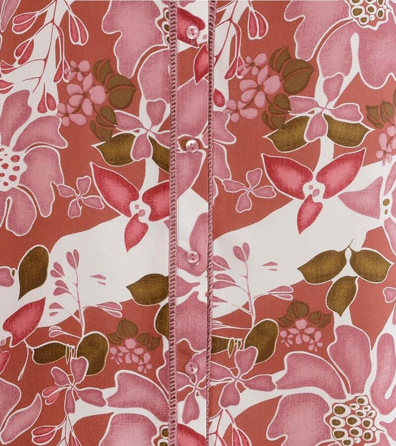 Aniston PLUS Lange blouse met haakapplicatie langs de knoopsluiting