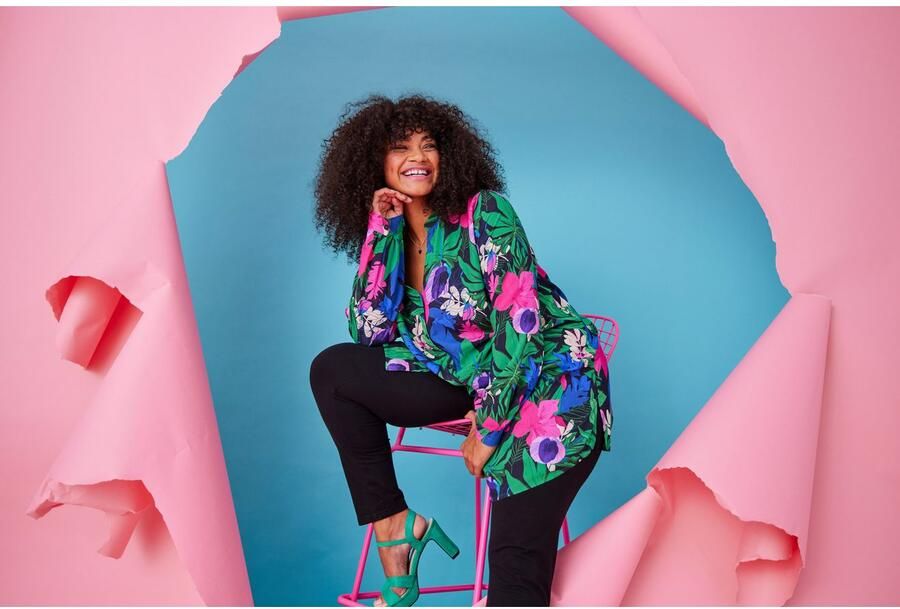 Aniston PLUS Legging van elastische single jersey-kwaliteit - Foto 8