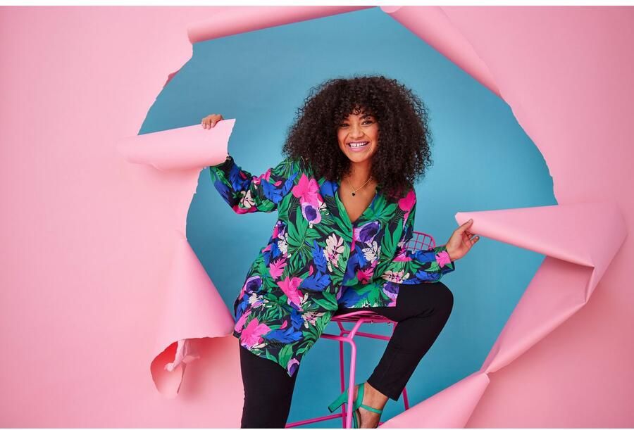 Aniston PLUS Legging van elastische single jersey-kwaliteit - Foto 6