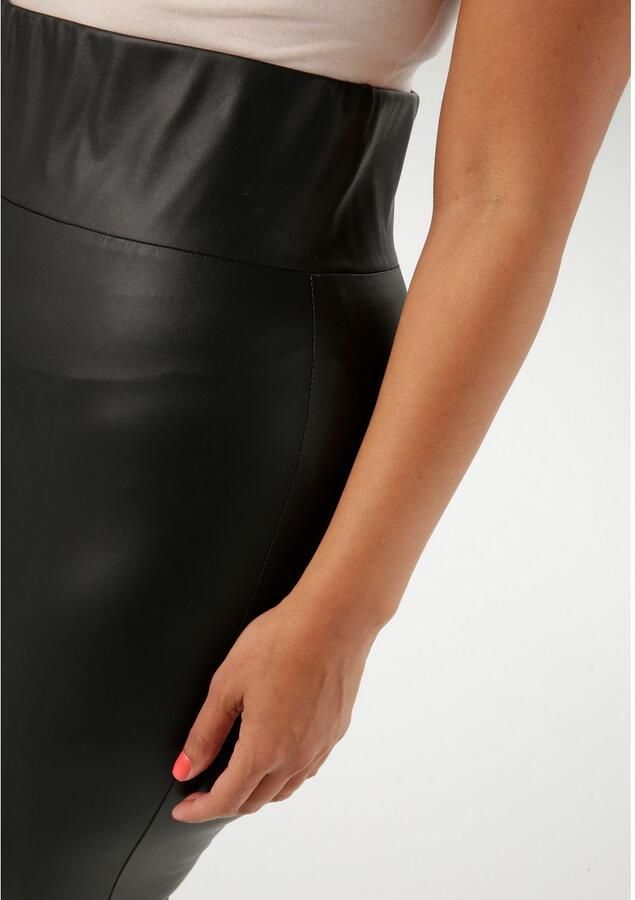 Aniston PLUS Legging van elastisch imitatieleer nieuwe collectie - Foto 2