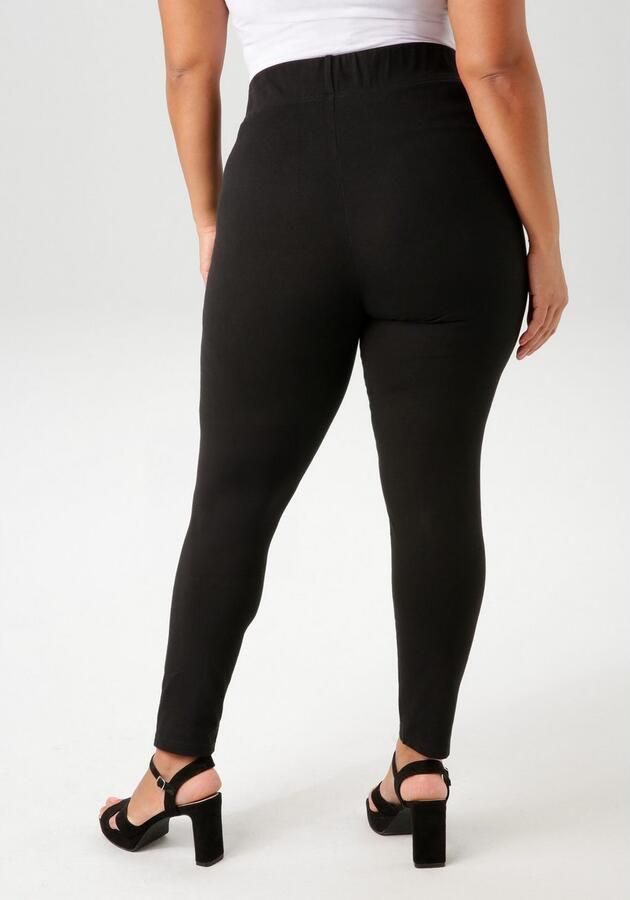 Aniston PLUS Legging van elastische single jersey-kwaliteit - Foto 2