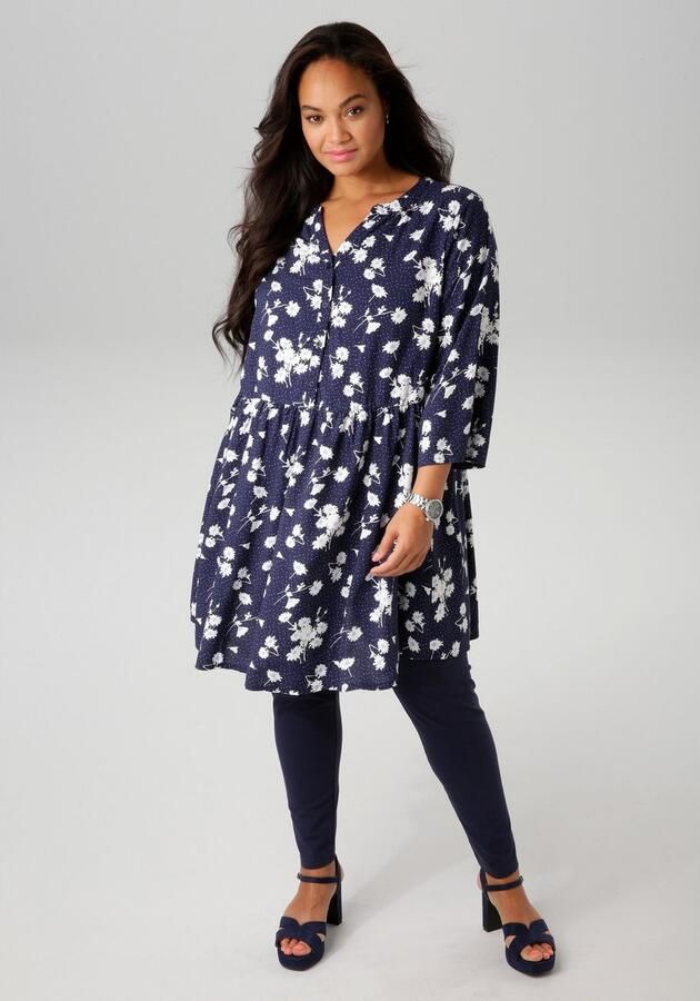 Aniston PLUS Legging van elastische single jersey-kwaliteit - Foto 4