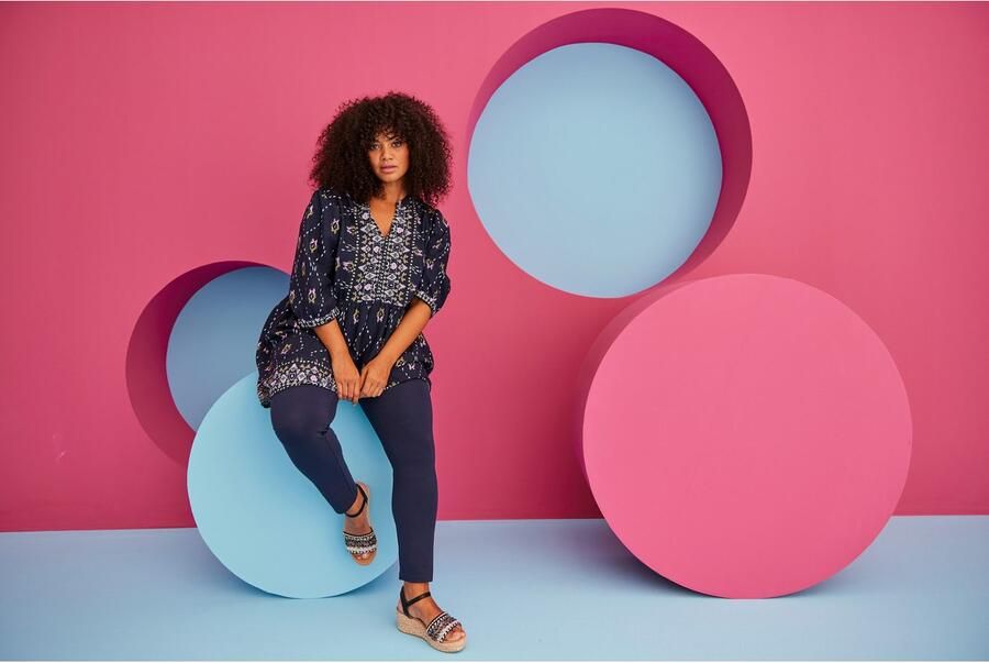 Aniston PLUS Legging van elastische single jersey-kwaliteit - Foto 8