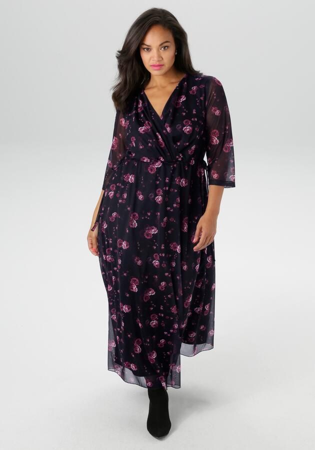 Aniston PLUS Midi-jurk In mesh-kwaliteit NIEUWE COLLECTIE - Foto 7