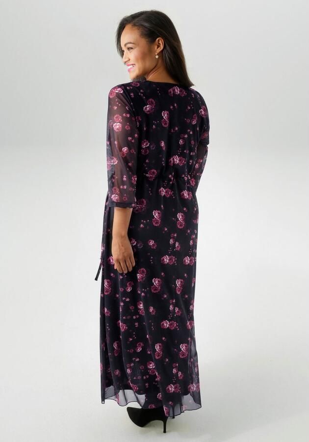 Aniston PLUS Midi-jurk In mesh-kwaliteit NIEUWE COLLECTIE - Foto 4