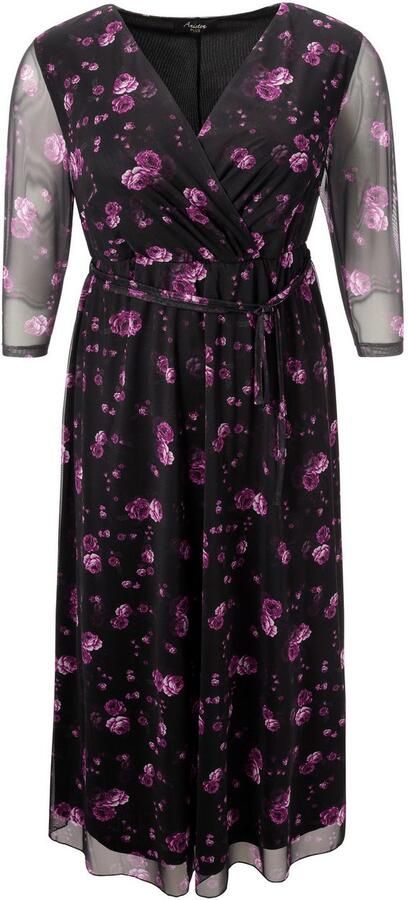 Aniston PLUS Midi-jurk In mesh-kwaliteit NIEUWE COLLECTIE - Foto 6