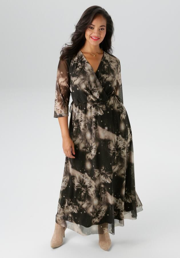 Aniston PLUS Midi-jurk In mesh-kwaliteit NIEUWE COLLECTIE - Foto 10