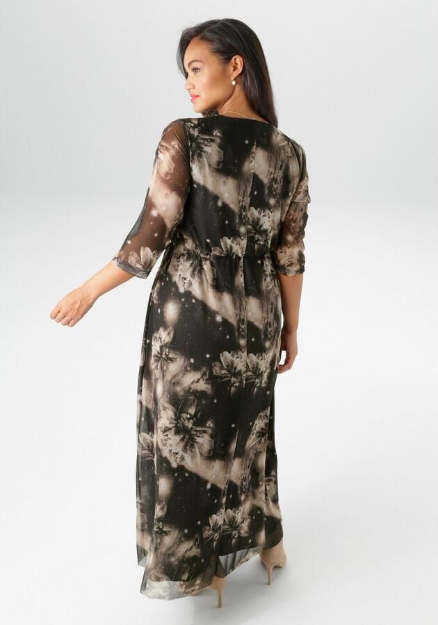 Aniston PLUS Midi-jurk In mesh-kwaliteit NIEUWE COLLECTIE - Foto 4