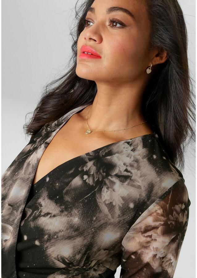 Aniston PLUS Midi-jurk In mesh-kwaliteit NIEUWE COLLECTIE - Foto 2