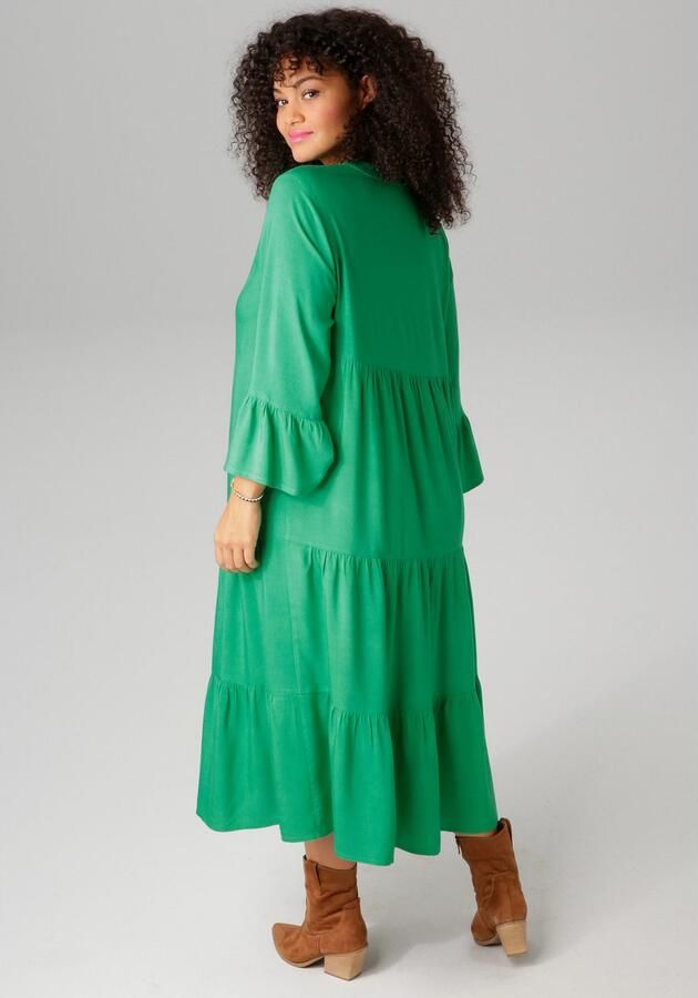 Aniston PLUS Midi-jurk In trendy kleuren - Foto 4