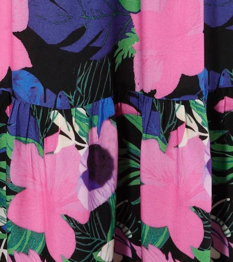 Aniston PLUS Midi-jurk met kleurrijke grootbloemige druk